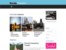 Tablet Screenshot of keralatemples.info